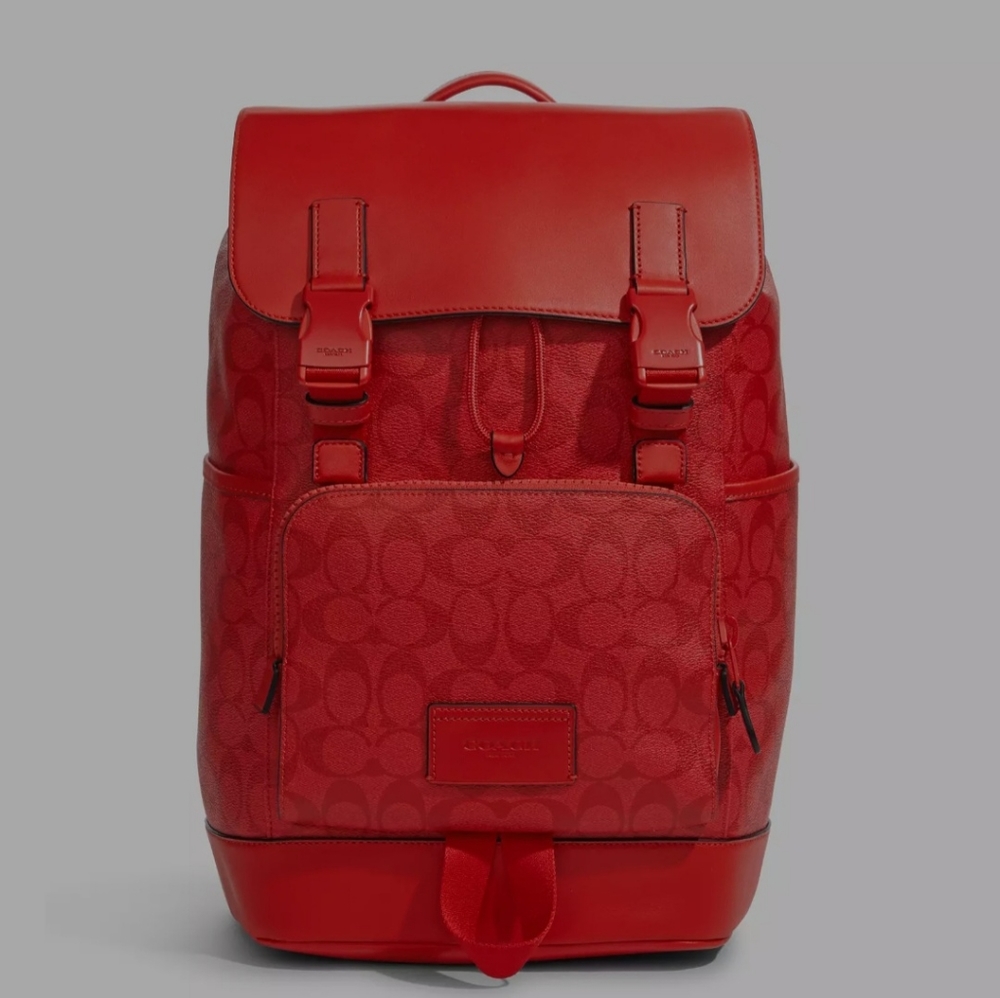 Track Backpack In Signature Canvas